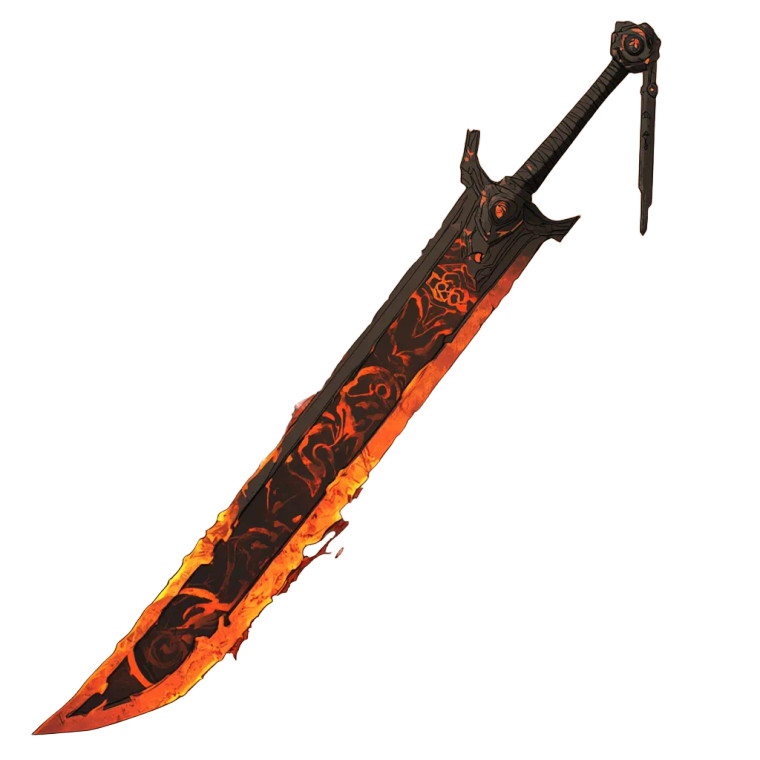 Nordic-Chinese Broadsword Vinyl Car Decal Sticker – Waterproof & UV-Resistant 8"