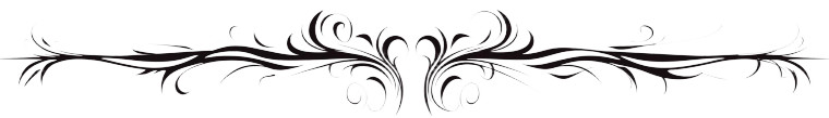 Calligraphy Flourish Vinyl Car Decal Sticker – Waterproof & UV-Resistant 8"