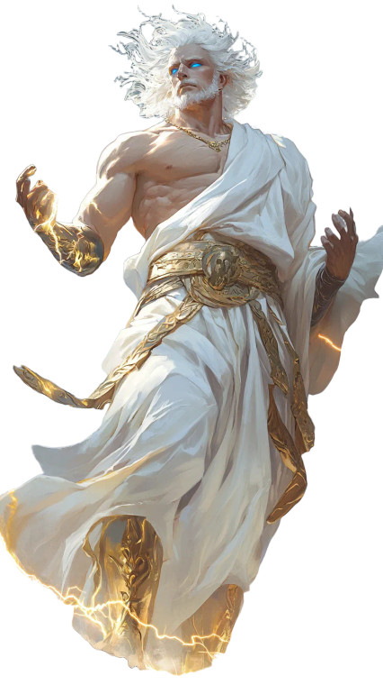 Majestic Zeus V5 Vinyl Car Decal Sticker – Waterproof & UV-Resistant 8"