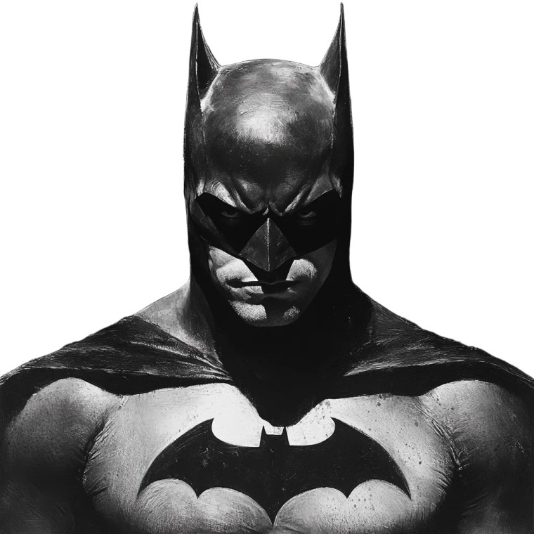 Realistic Batman Vinyl Car Decal Sticker – Waterproof & UV-Resistant 8"