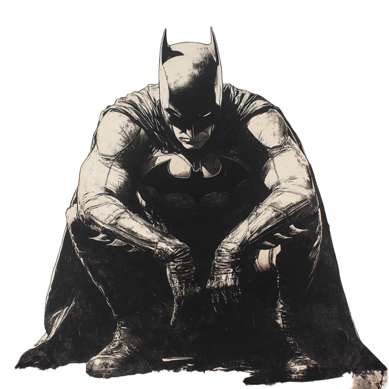 The Dark Knight Vinyl Car Decal Sticker – Waterproof & UV-Resistant 8"