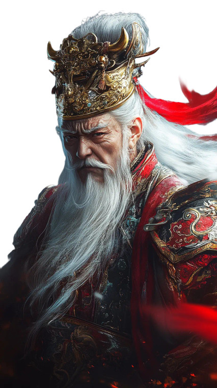 Angry Ancient Warrior V2 Vinyl Car Decal Sticker – Waterproof & UV-Resistant 8"