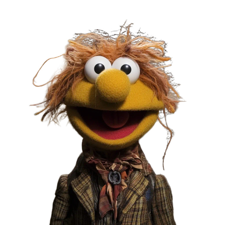 Muppet Show Character Vinyl Car Decal Sticker – Waterproof & UV-Resistant 8"