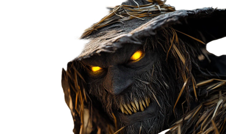 Fantasy Scarecrow Vinyl Car Decal Sticker – Waterproof & UV-Resistant 8"