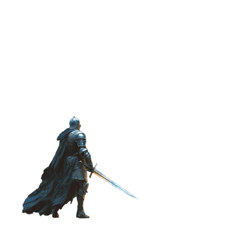 Knight Vs Dragon V39 Vinyl Car Decal Sticker – Waterproof & UV-Resistant 8"