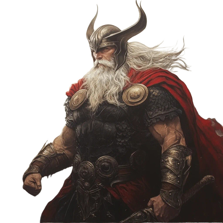 Thor Vinyl Car Decal Sticker – Waterproof & UV-Resistant 8"