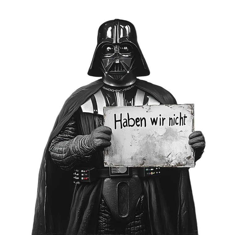 Darth Vader Sign Vinyl Car Decal Sticker – Waterproof & UV-Resistant 8"