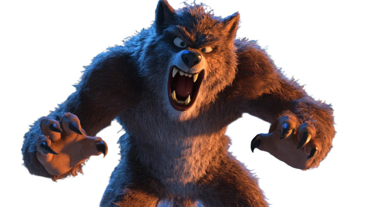 Pixar Werewolf Roaring Vinyl Car Decal Sticker – Waterproof & UV-Resistant 8"