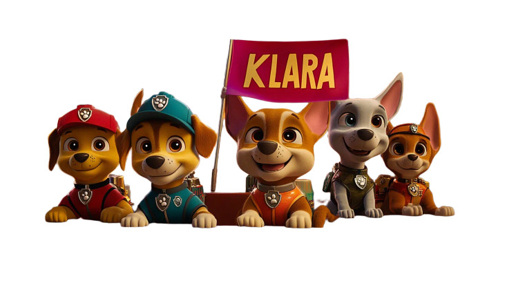 Paw Patrol Celebration Vinyl Car Decal Sticker – Waterproof & UV-Resistant 8"