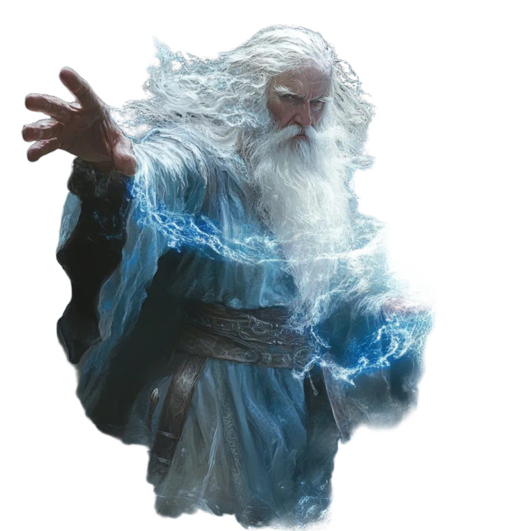 Powerful Wizard V3 Vinyl Car Decal Sticker – Waterproof & UV-Resistant 8"