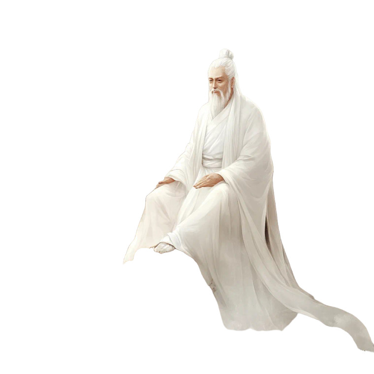 Wise Elderly Sage V3 Vinyl Car Decal Sticker – Waterproof & UV-Resistant 8"