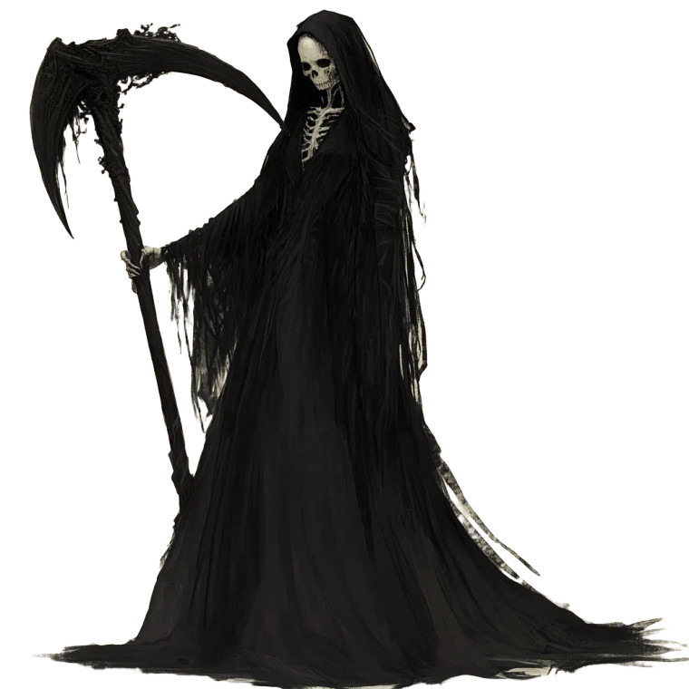 Rotting Goddess Death Vinyl Car Decal Sticker – Waterproof & UV-Resistant 8"