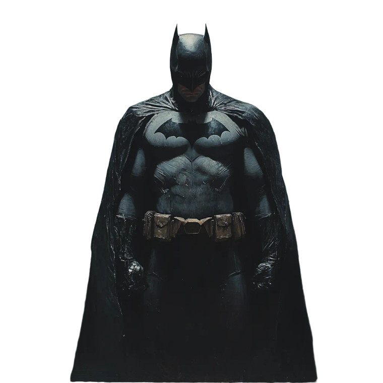 Lone Batman Vinyl Car Decal Sticker – Waterproof & UV-Resistant 8"