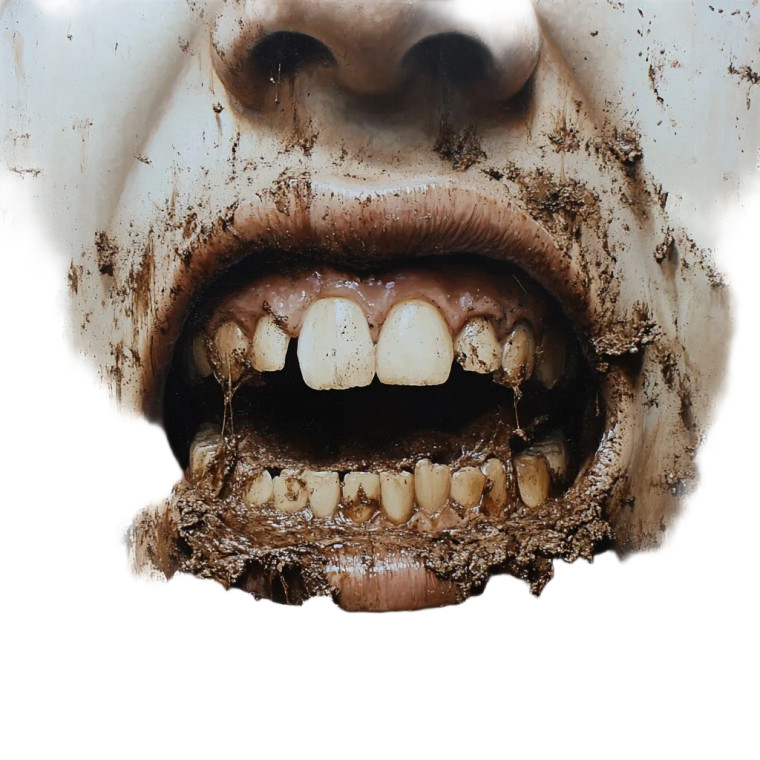 Grimy Mouth Zoom Vinyl Car Decal Sticker – Waterproof & UV-Resistant 8"