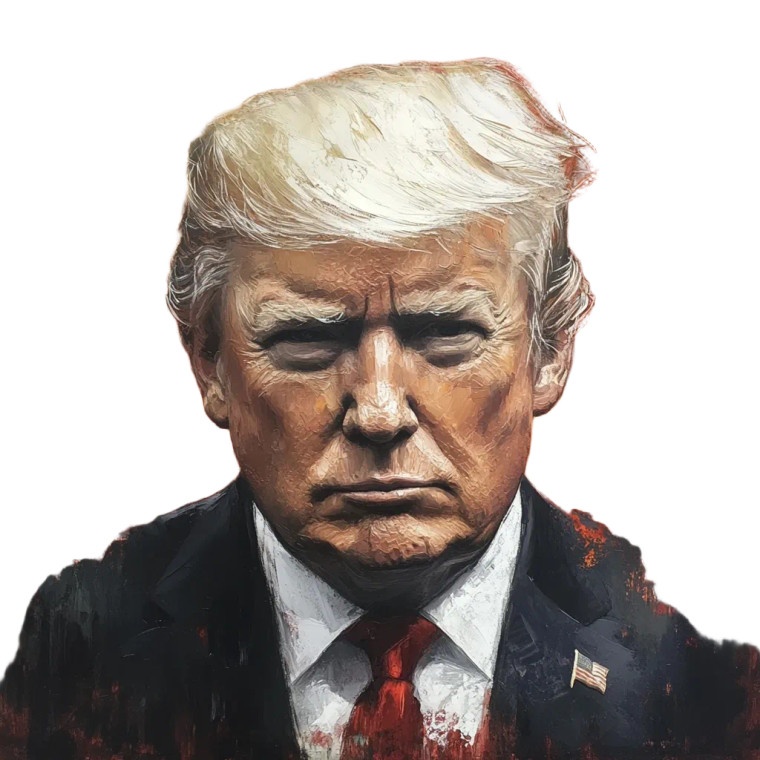 Trump Poop Vinyl Car Decal Sticker – Waterproof & UV-Resistant 8"