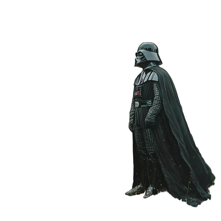 Darth Vader Viking Vinyl Car Decal Sticker – Waterproof & UV-Resistant 8"