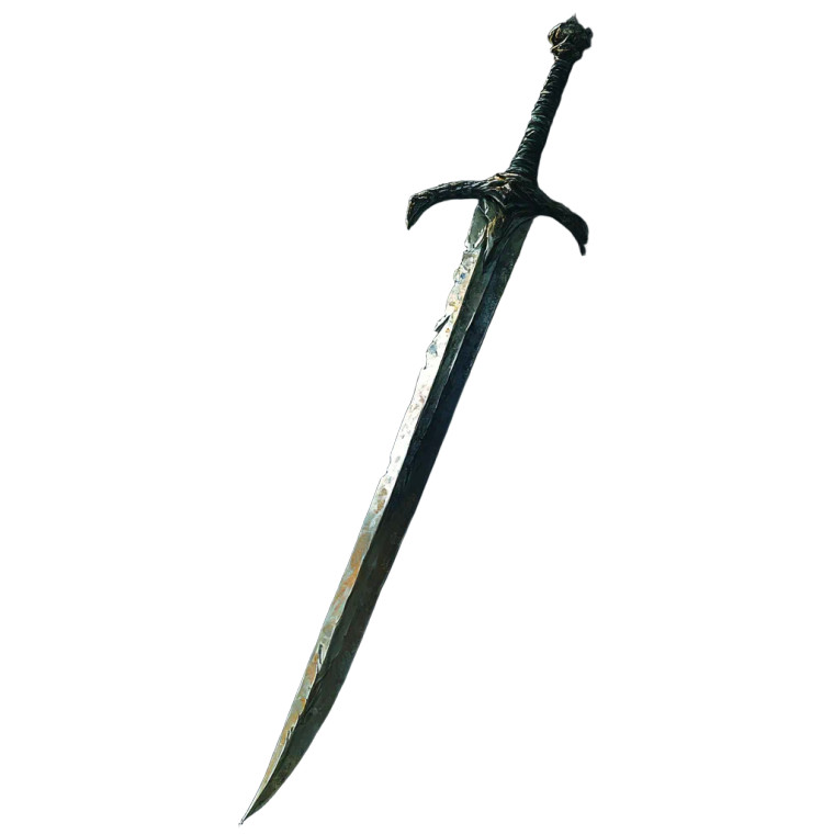 Dark Elf Rapier Vinyl Car Decal Sticker – Waterproof & UV-Resistant 8"