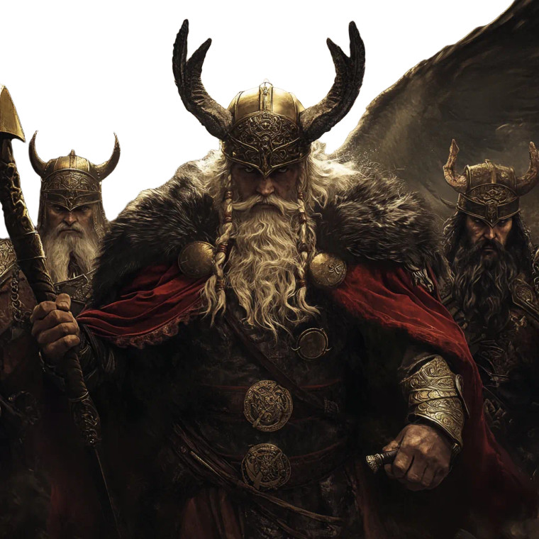 Epic Odin Warriors Vinyl Car Decal Sticker – Waterproof & UV-Resistant 8"