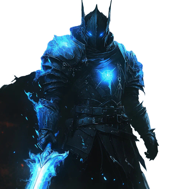 Death Knight V12 Vinyl Car Decal Sticker – Waterproof & UV-Resistant 8"