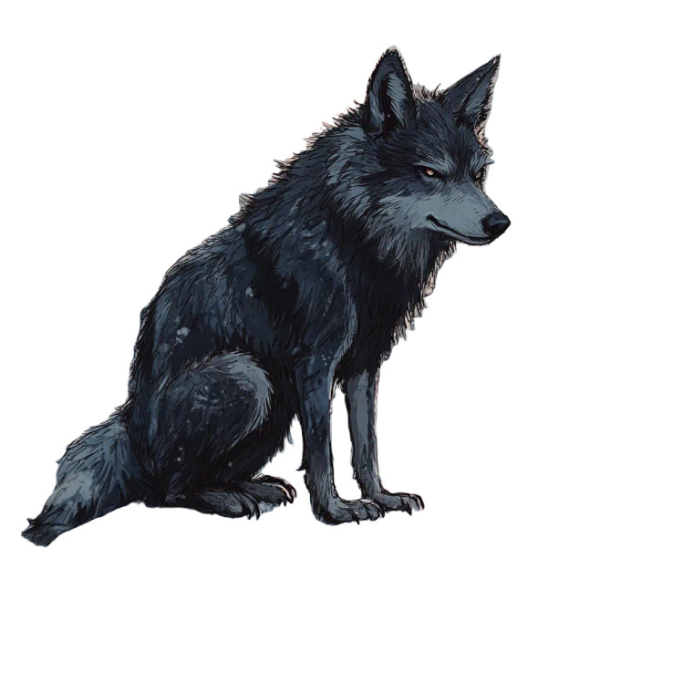 Cartoon Wolf Nyc Vinyl Car Decal Sticker – Waterproof & UV-Resistant 8"
