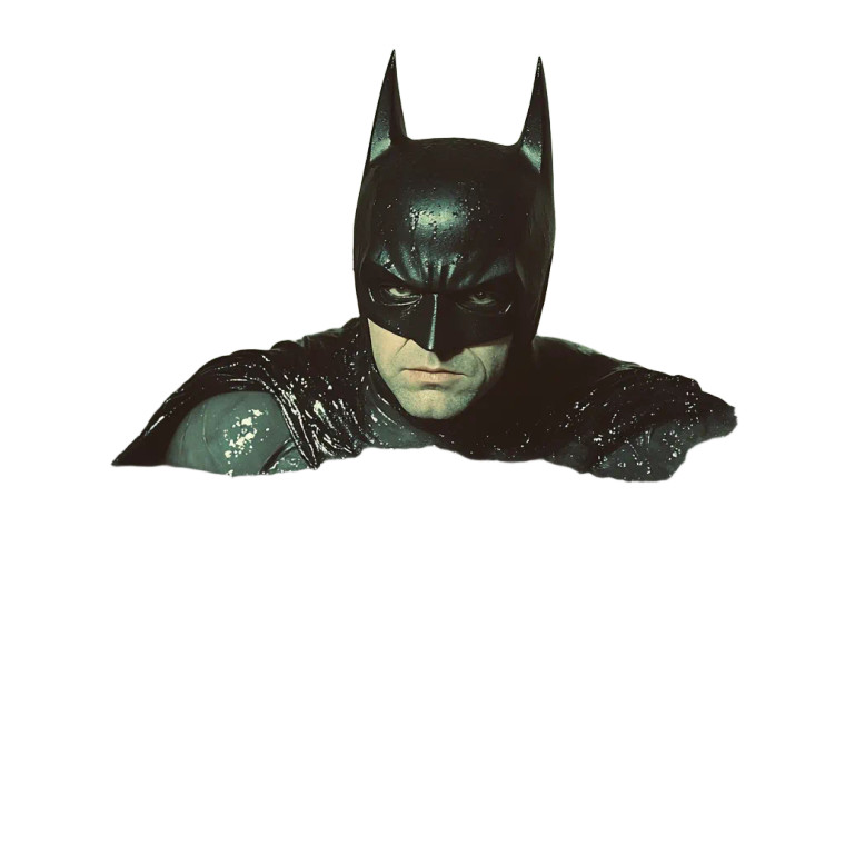 Batman In Sludge Vinyl Car Decal Sticker – Waterproof & UV-Resistant 8"