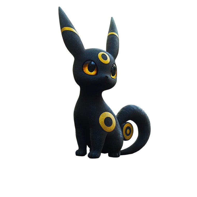 Umbreon Vs Pikachu Vinyl Car Decal Sticker – Waterproof & UV-Resistant 8"