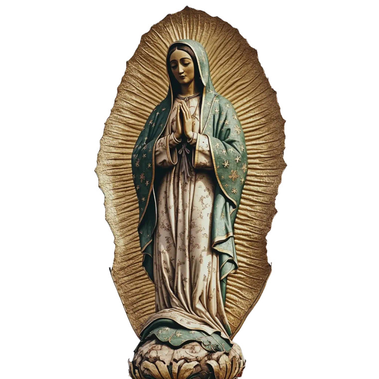 Our Lady Vinyl Car Decal Sticker – Waterproof & UV-Resistant 8"