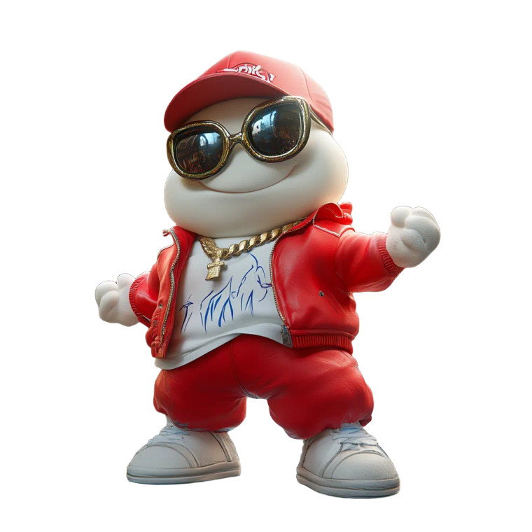 Rapper Doughboy Vinyl Car Decal Sticker – Waterproof & UV-Resistant 8"