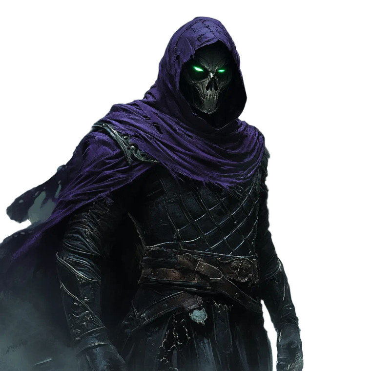 Dark Fantasy Warrior V27 Vinyl Car Decal Sticker – Waterproof & UV-Resistant 8"