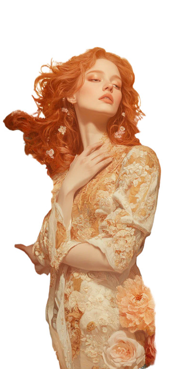 Golden Klimt Muse Vinyl Car Decal Sticker – Waterproof & UV-Resistant 8"