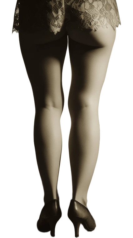 Vintage Woman Legs V2 Vinyl Car Decal Sticker – Waterproof & UV-Resistant 8"