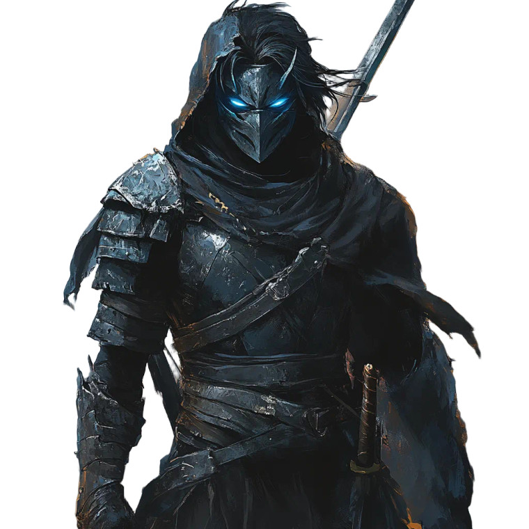 Oni Mask Warrior V3 Vinyl Car Decal Sticker – Waterproof & UV-Resistant 8"