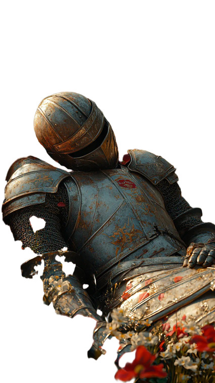 Sleeping Knight V5 Vinyl Car Decal Sticker – Waterproof & UV-Resistant 8"