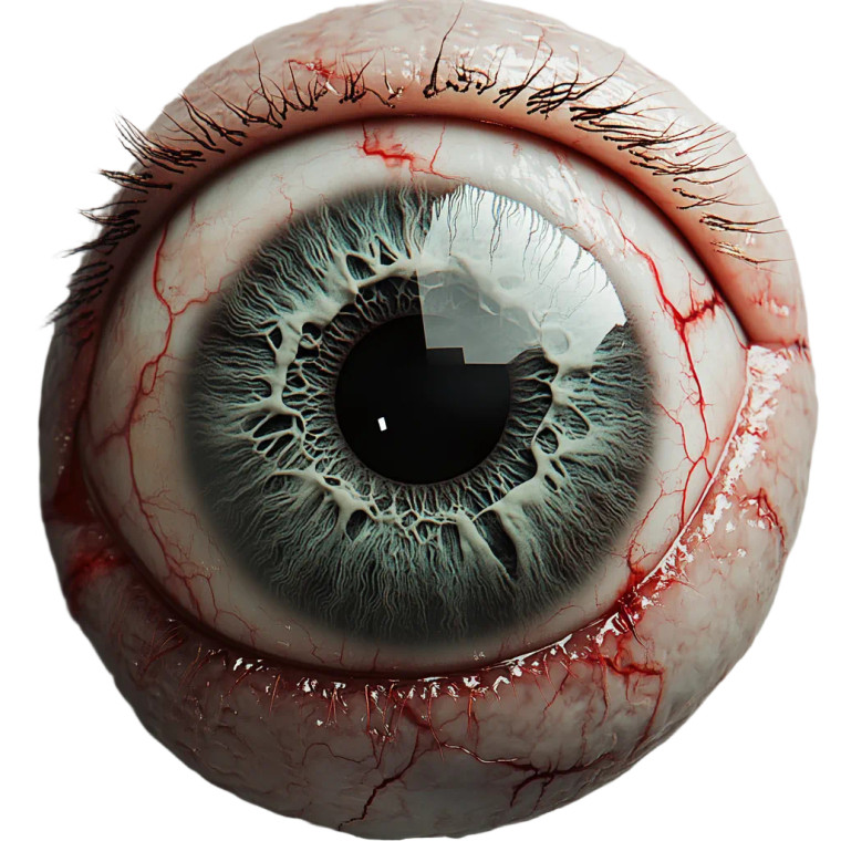 Hyper Realistic Eye Vinyl Car Decal Sticker – Waterproof & UV-Resistant 8"