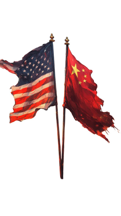 Flags Exchange Vinyl Car Decal Sticker – Waterproof & UV-Resistant 8"