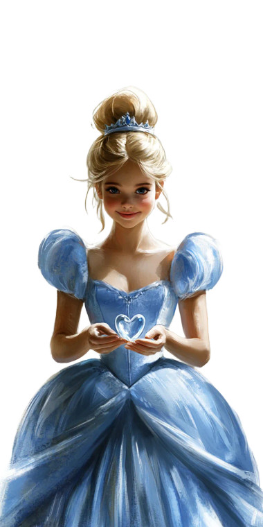 Mckenna Grace Cinderella Vinyl Car Decal Sticker – Waterproof & UV-Resistant 8"