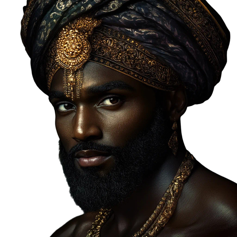 Cosmic Sultan Beauty Vinyl Car Decal Sticker – Waterproof & UV-Resistant 8"