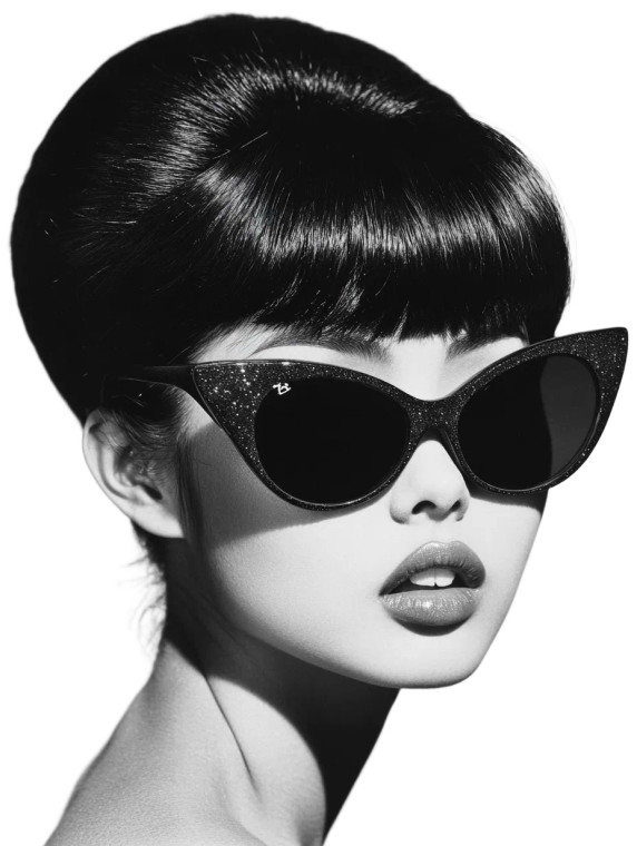 Glamourous Asian Mod Vinyl Car Decal Sticker – Waterproof & UV-Resistant 8"