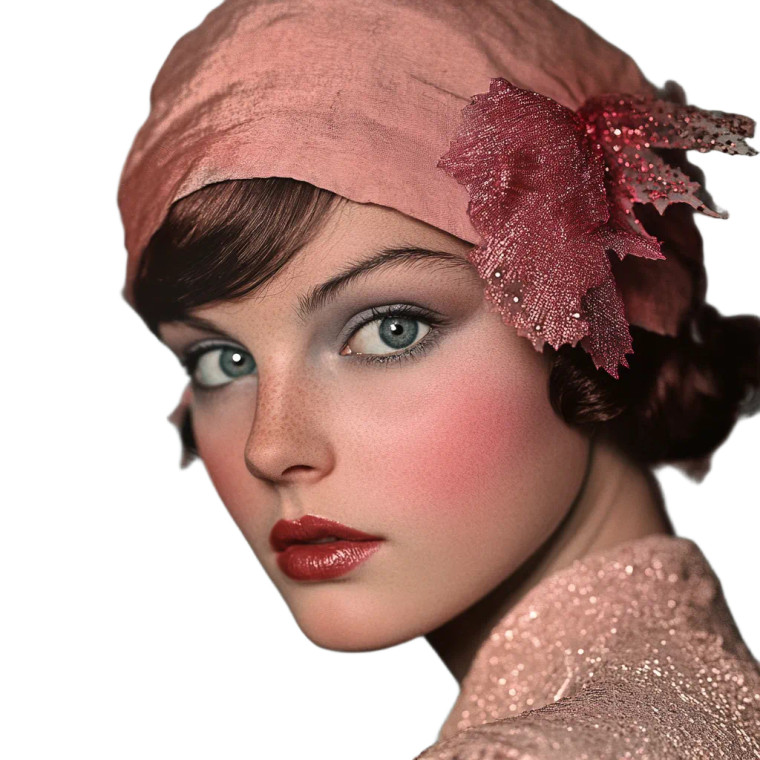 1920S Socialite Vinyl Car Decal Sticker – Waterproof & UV-Resistant 8"