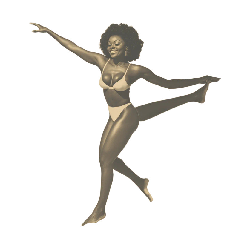 Dancing At Beach V2 Vinyl Car Decal Sticker – Waterproof & UV-Resistant 8"