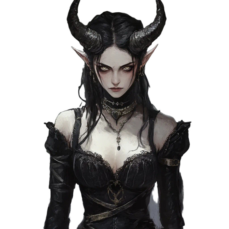 Demon Lord V7 Vinyl Car Decal Sticker – Waterproof & UV-Resistant 8"