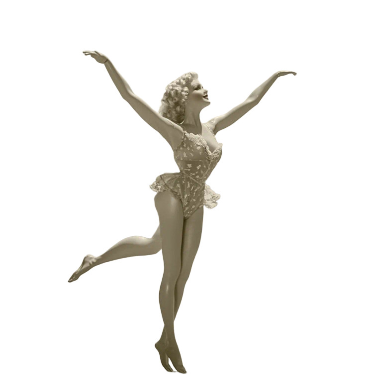 Vintage Dancing Barbie Vinyl Car Decal Sticker – Waterproof & UV-Resistant 8"