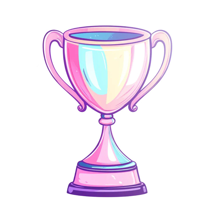 Children'S Trophy Vinyl Car Decal Sticker – Waterproof & UV-Resistant 8"