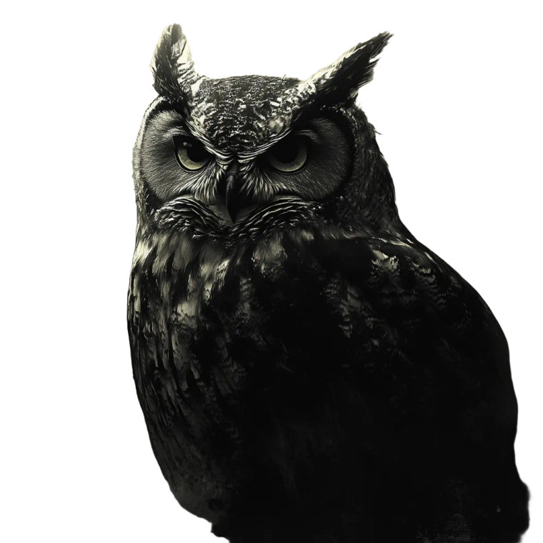 Owl V9 Vinyl Car Decal Sticker – Waterproof & UV-Resistant 8"