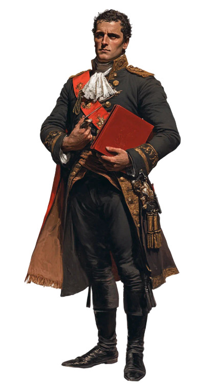 Napoleon Bonaparte Portrait V2 Vinyl Car Decal Sticker – Waterproof & UV-Resistant 8"