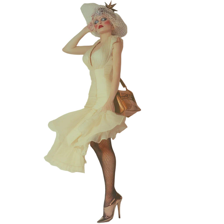 Vintage Mermaid Model Vinyl Car Decal Sticker – Waterproof & UV-Resistant 8" Vintage Mermaid Model Vinyl Car Decal Sticker – Waterproof & UV-Resistant 8"