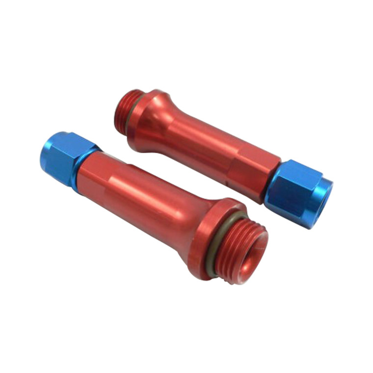 Upgrade Your Holley Ultra HP Carburetor | SpeedFX -6AN Carburetor Fuel Inlet Fitting Set | Lightweight Aluminum | Corrosion Resistant | Made in U.S.A