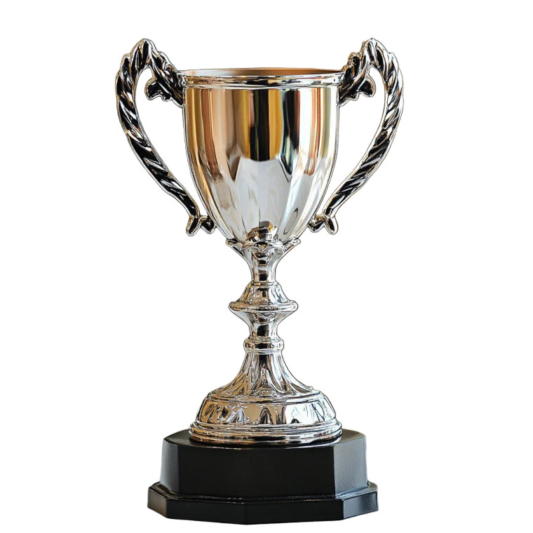 Corporate Winner Trophy Vinyl Car Decal Sticker – Waterproof & UV-Resistant 8"