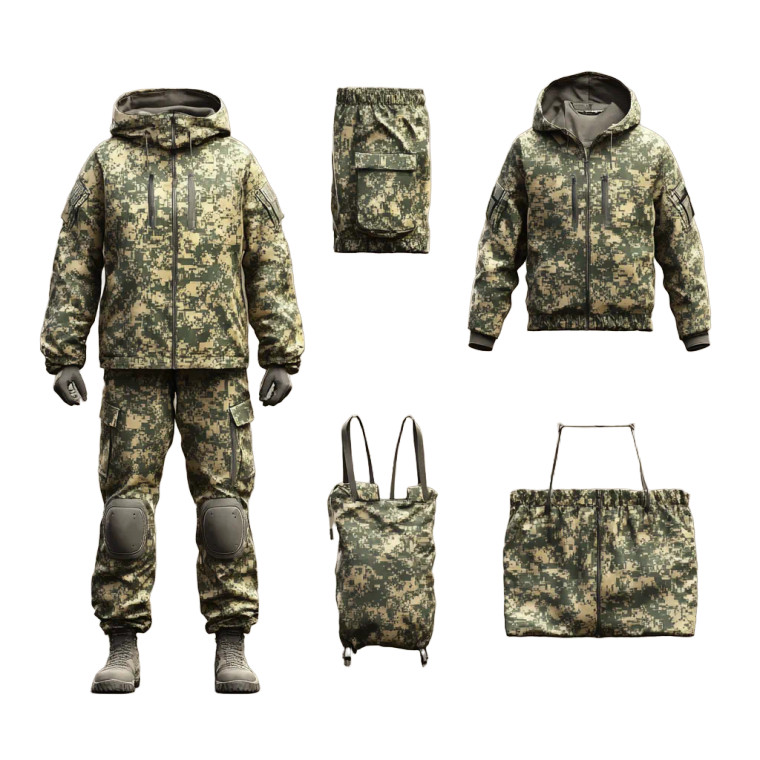 Ukrainian Military Clothing Vinyl Car Decal Sticker – Waterproof & UV-Resistant 8"