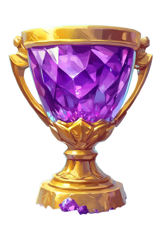 Golden Trophy Cup V2 Vinyl Car Decal Sticker – Waterproof & UV-Resistant 8"